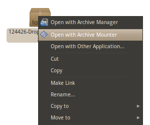 Open With Archive Mounter