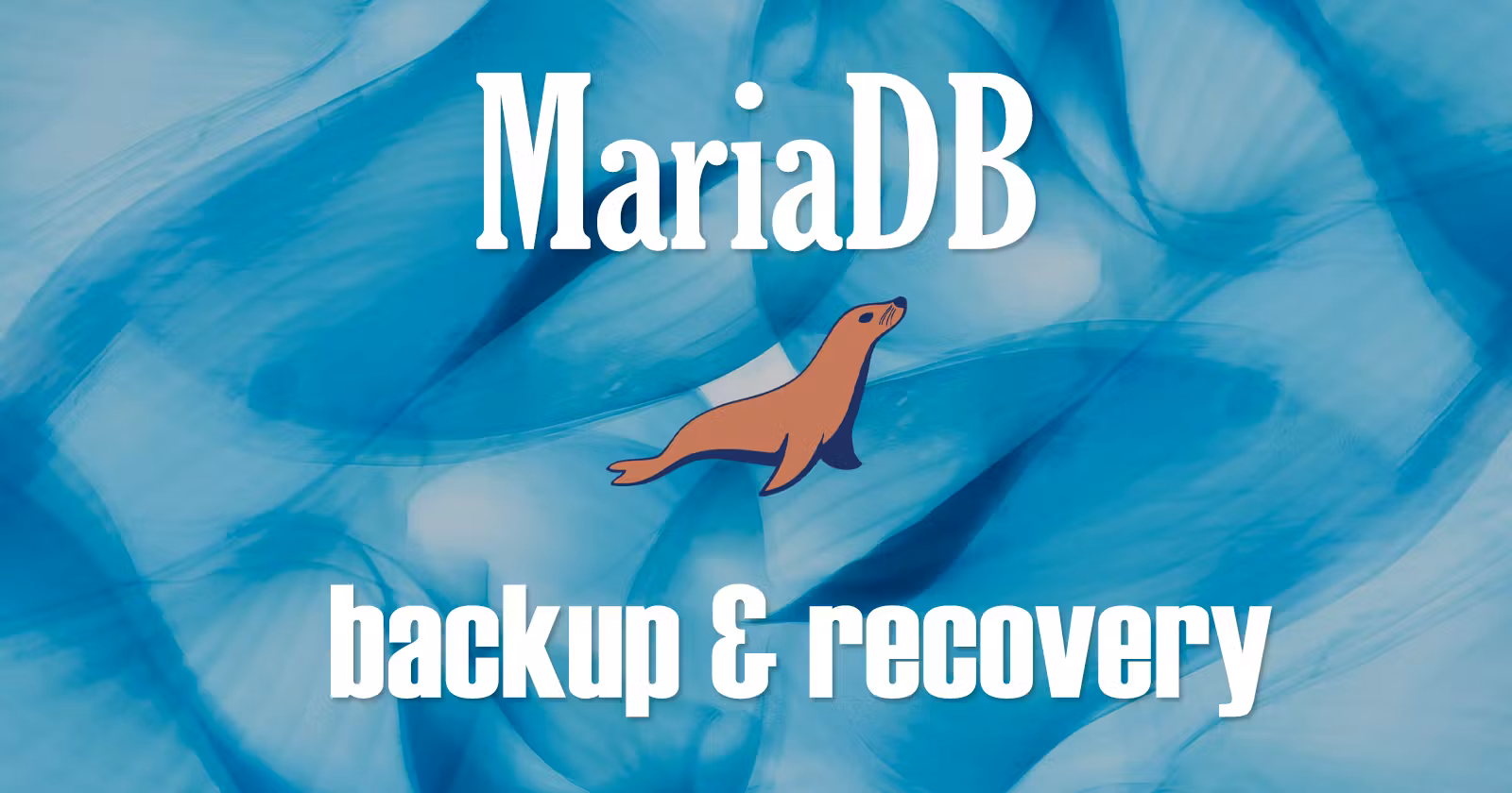 پشتیبان گیری سریع دیتابیس mariadb
