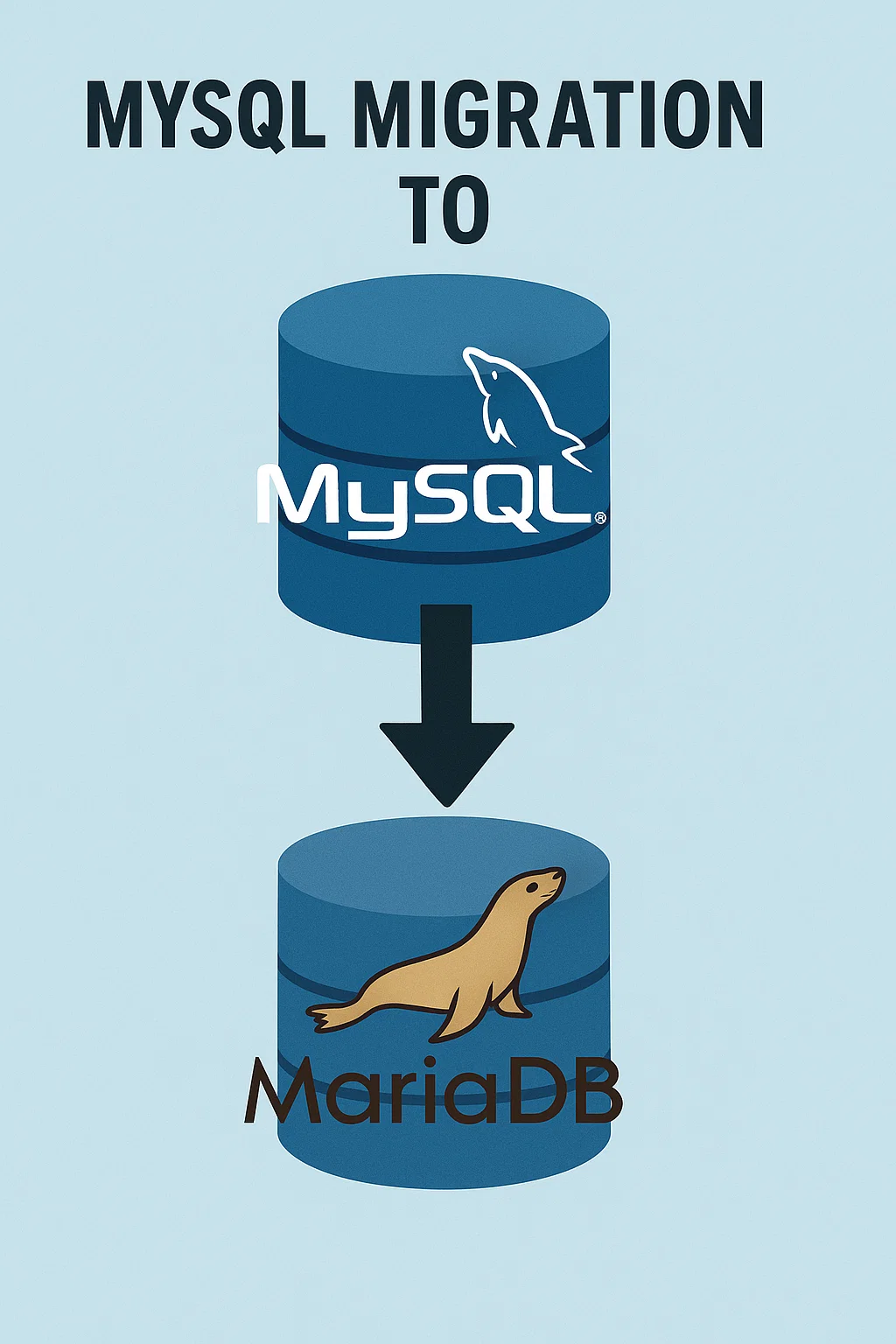 مهاجرت از mysql به mariadb